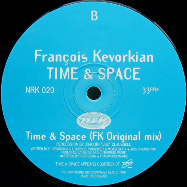 François Kevorkian - Time & Space | NRK Sound Division (NRK 020) - 3