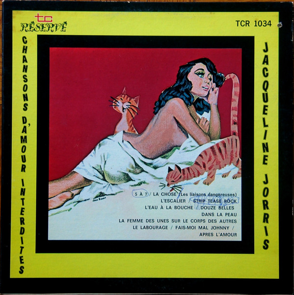 Jacqueline Jorris - Chansons D'amour Interdites | Trans-Canada (TCR 1034) - main Jacqueline Jorris - Chansons D'amour Interdites | Trans-Canada (TCR 1034) - main
