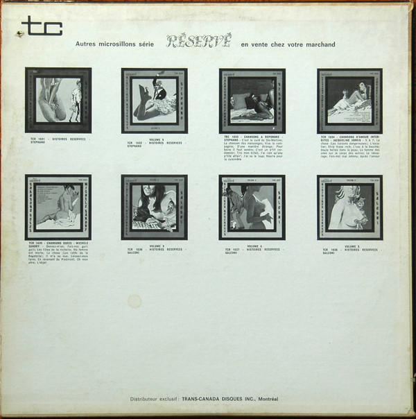 Jacqueline Jorris - Chansons D'amour Interdites | Trans-Canada (TCR 1034) - 2 Jacqueline Jorris - Chansons D'amour Interdites | Trans-Canada (TCR 1034) - 2
