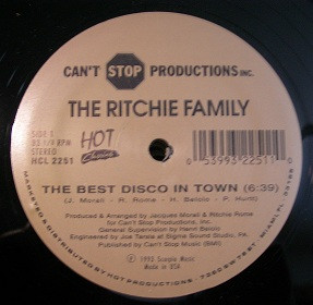 The Ritchie Family - The Best Disco In Town | Hot Classics (HCL 2251) - main