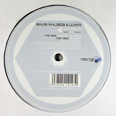 Shusi Khijada & Luixmi - Optimum | Nectar Records (NEC 001)