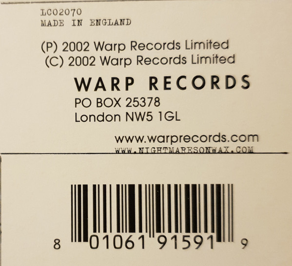 Nightmares On Wax - Know My Name | Warp Records (WAP159) - 4