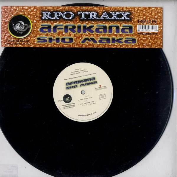 Afrikana - Sho Maka | RPO Traxx (RPO 019) - main