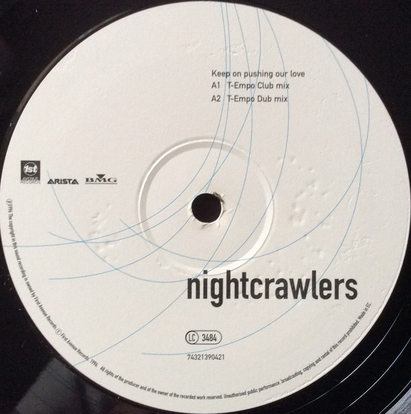 Nightcrawlers Featuring John Reid And Alysha Warren - Keep On Pushing Our Love | Arista (74321 39042 1) - 3 Nightcrawlers Featuring John Reid And Alysha Warren - Keep On Pushing Our Love | Arista (74321 39042 1) - 3