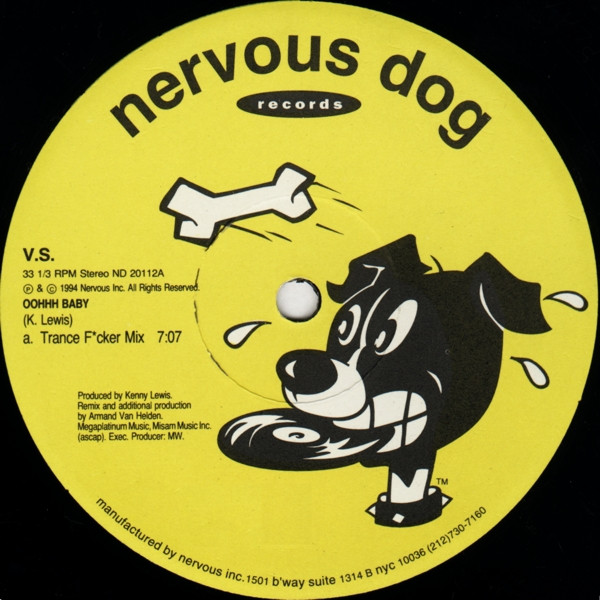 Veda Simpson - Oohhh Baby (Armand's X-Rated Dubs) | Nervous Dog Records (ND 20112) - main