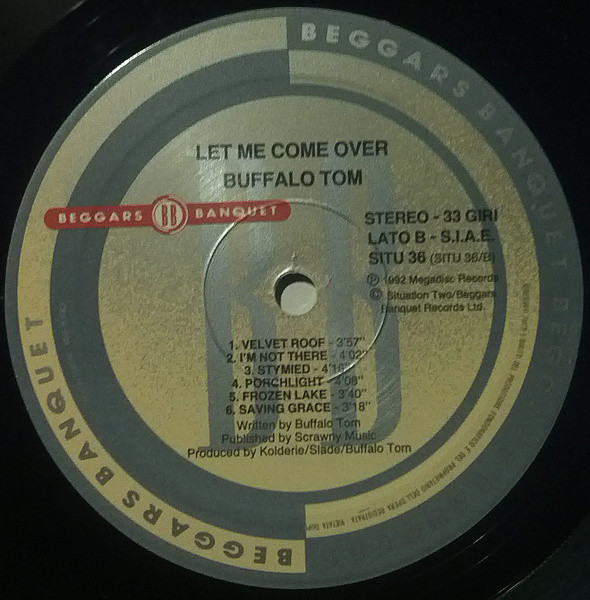 Buffalo Tom - Let Me Come Over | Beggars Banquet (SITU 36) - 4 Buffalo Tom - Let Me Come Over | Beggars Banquet (SITU 36) - 4