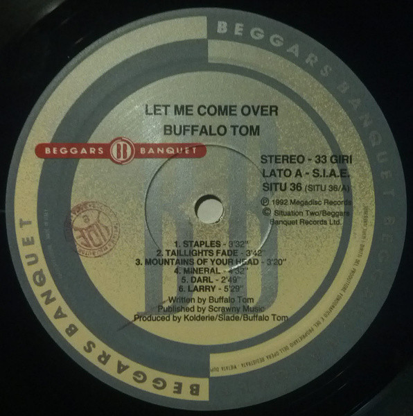 Buffalo Tom - Let Me Come Over | Beggars Banquet (SITU 36) - 3 Buffalo Tom - Let Me Come Over | Beggars Banquet (SITU 36) - 3