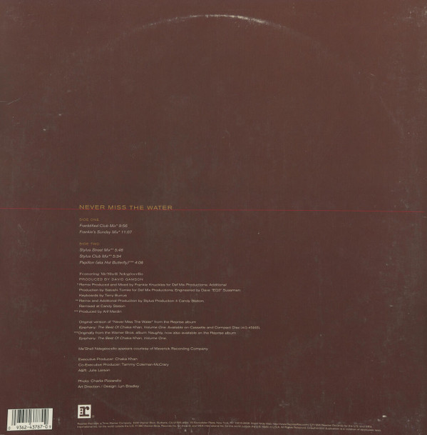 Chaka Khan & Me'Shell NdegéOcello - Never Miss The Water | Reprise Records (0-43787) - 2 Chaka Khan & Me'Shell NdegéOcello - Never Miss The Water | Reprise Records (0-43787) - 2