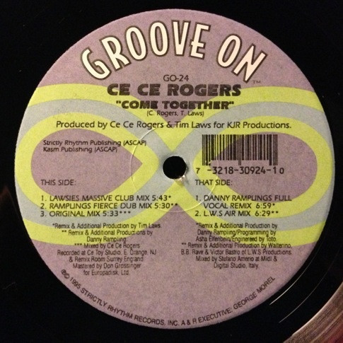 Ce Ce Rogers - Come Together | Groove On (GO-24) - main Ce Ce Rogers - Come Together | Groove On (GO-24) - main