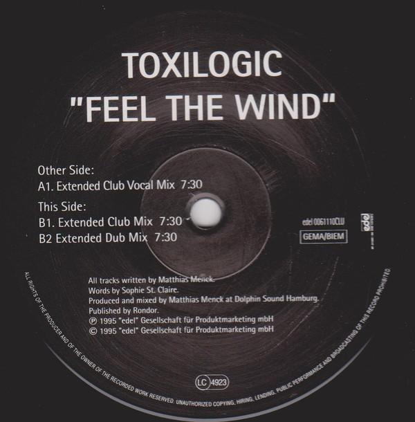 Toxilogic - Feel The Wind | Club Tools (006111-0 CLU) - main