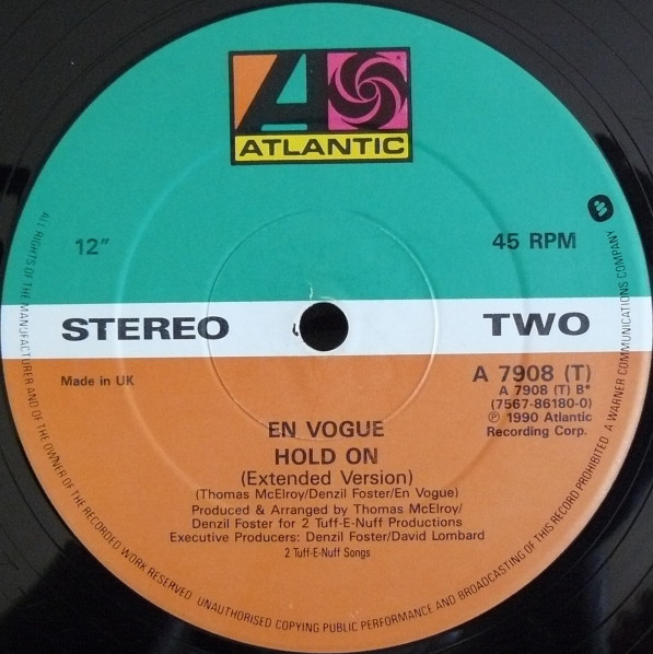 En Vogue - Hold On | Atlantic (A 7908 T) - 3