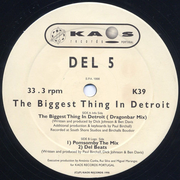 Del 5 - The Biggest Thing In Detroit | Kaos Records (K39)