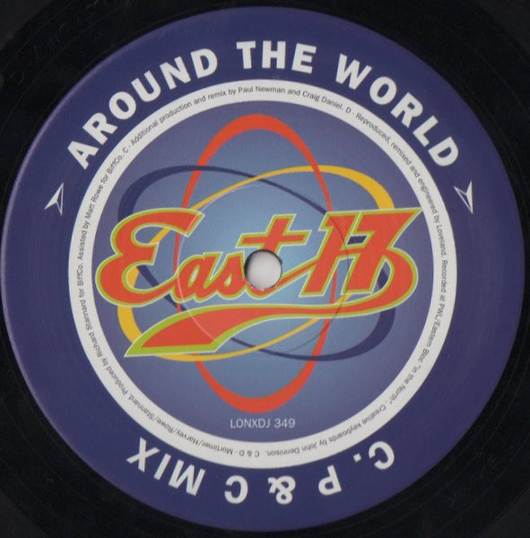 East 17 - Around The World | London Records (LONXDJ349) - 5 East 17 - Around The World | London Records (LONXDJ349) - 5