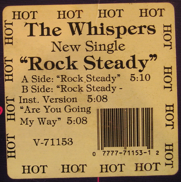 The Whispers - Rock Steady | Solar (V-71153) - 5