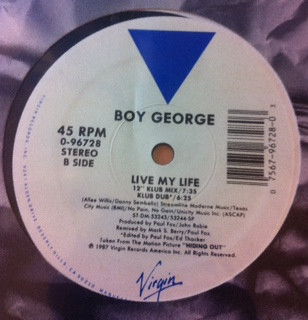 Boy George - Live My Life | Virgin Records America, Inc. (0-96728) - main Boy George - Live My Life | Virgin Records America, Inc. (0-96728) - main