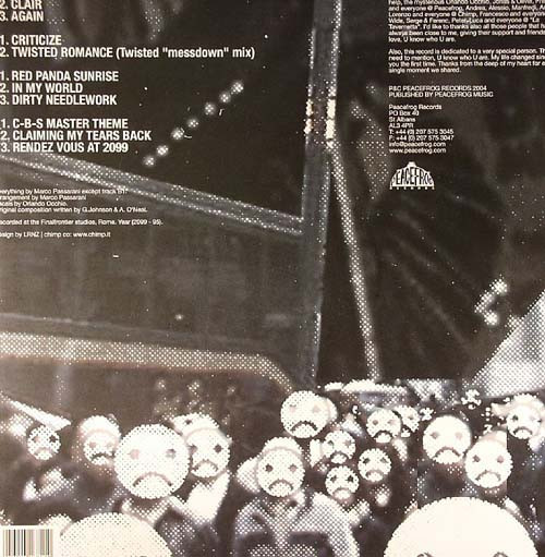 Marco Passarani - Sullen Look | Peacefrog Records (PFG053LP) - 2