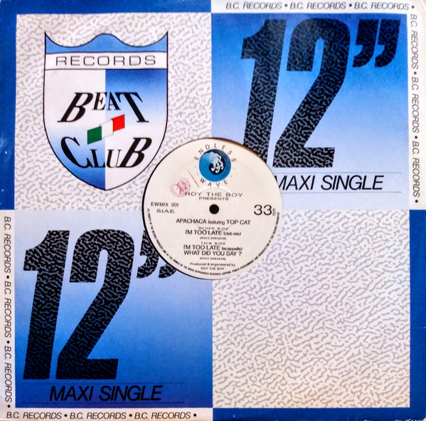 Roy The Boy Presents Apachaca - I'm Too Late | Endless Wave (EWMIX 001)