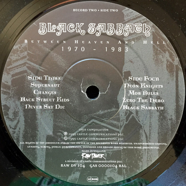 Between Heaven And Hell 1970 - 1983 
