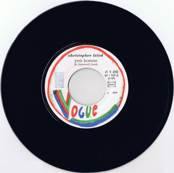 Christopher Laird - Petit Homme / Hello Marie | Vogue (45 V 4288) - 3