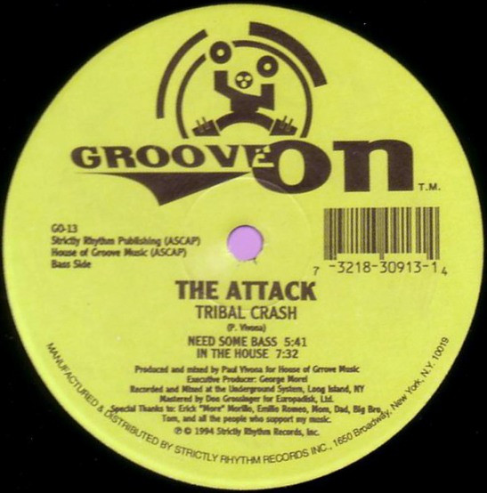 The Attack - Tribal Crash | Groove On (GO-13) - main