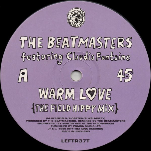 The Beatmasters Featuring Claudia Fontaine - Warm Love (The Remixes) | Rhythm King (LEFTR37T) - 3 The Beatmasters Featuring Claudia Fontaine - Warm Love (The Remixes) | Rhythm King (LEFTR37T) - 3