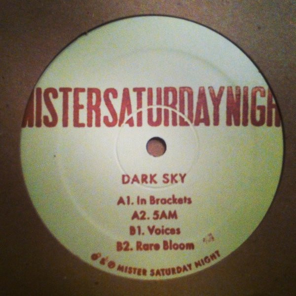 Dark Sky - In Brackets | Mister Saturday Night Records (MSN005)