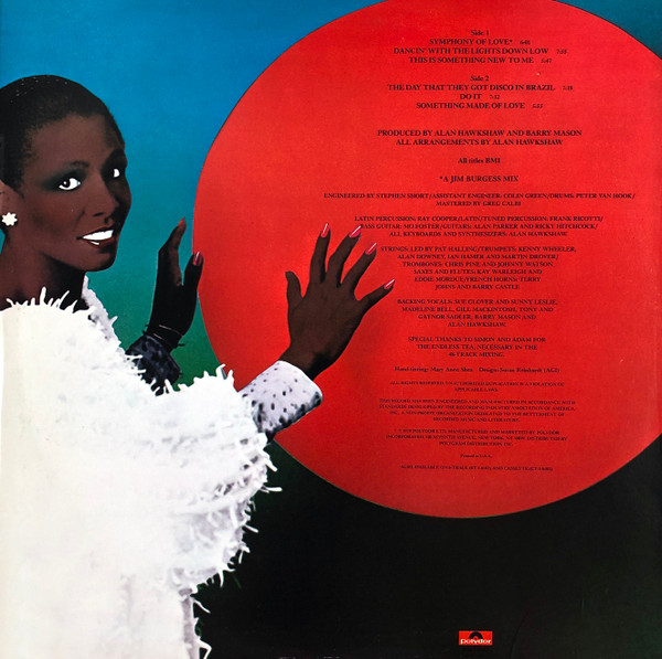 Miquel Brown - Symphony Of Love | Polydor (PD-1-6183) - 2