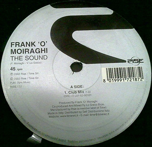 Frank 'O Moiraghi - The Sound | Rise (RISE 172)