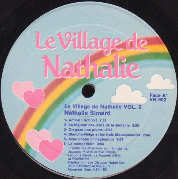 Nathalie Simard - Le Village De Nathalie Vol. 2-12 Nouvelles Chansons Du Village [Vinyl] | Village De Nathalie (VN-902) - 2
