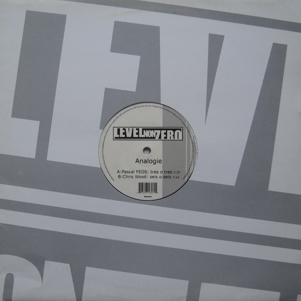 Pascal F.E.O.S. / Chris Wood - Analogie | Level Non Zero (LNZ004-6) - 3