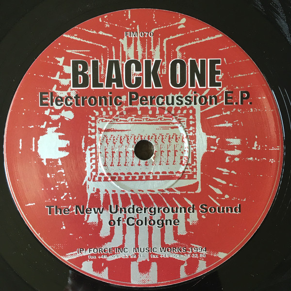 Black One - Electronic Percussion E.P. | Force Inc. Music Works (FIM 070) - main
