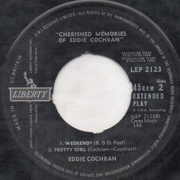 Cherished Memories Of Eddie Cochran