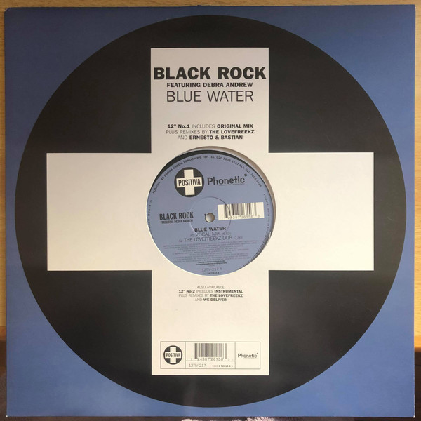 Black Rock Featuring Debra Andrew - Blue Water (No. 1) | Positiva (12TIV-217) - main