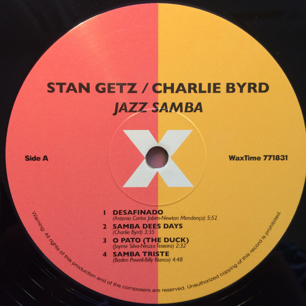 Stan Getz / Charlie Byrd - Jazz Samba | WaxTime (771831) - 3 Stan Getz / Charlie Byrd - Jazz Samba | WaxTime (771831) - 3