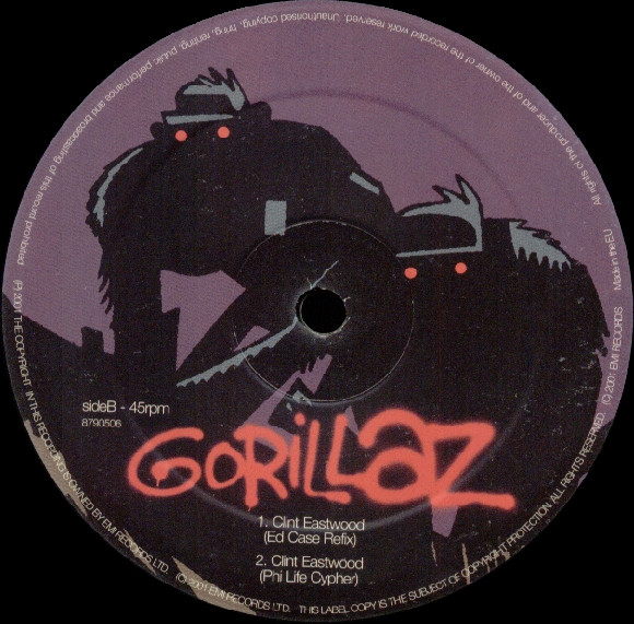 Gorillaz - Clint Eastwood | Parlophone (12R 6552) - 4