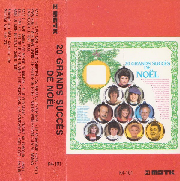 Various - 20 Grands Succès De Noël | MSTK (K4-101) - main Various - 20 Grands Succès De Noël | MSTK (K4-101) - main