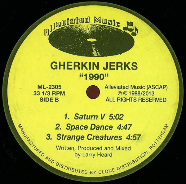 Gherkin Jerks - 1990 | Alleviated Records (ML-2305) - 2