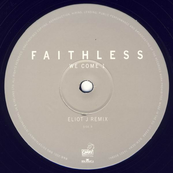 Faithless - We Come 1 | Cheeky Records (74321 850841) - 4