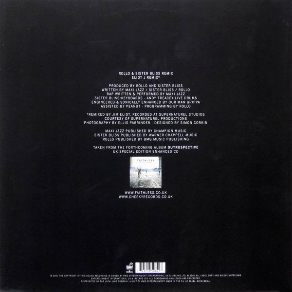 Faithless - We Come 1 | Cheeky Records (74321 850841) - 2