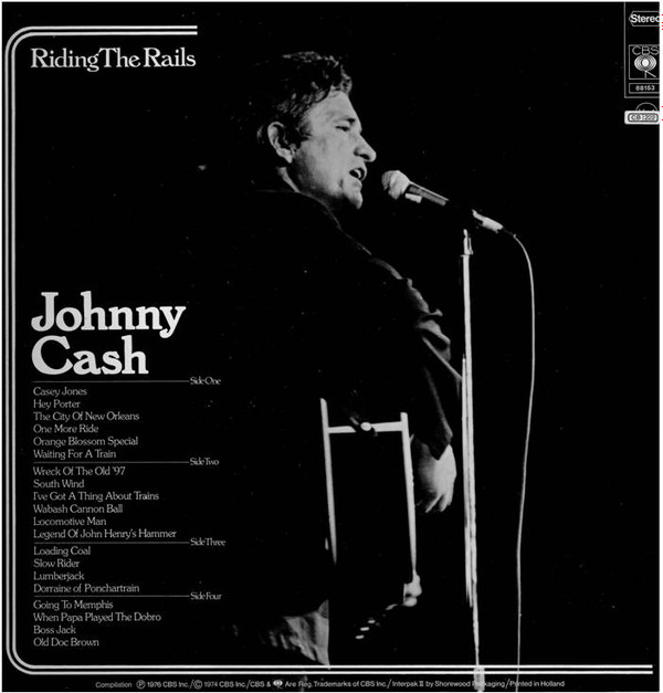 Johnny Cash - Riding The Rails | CBS (CBS 88153) - 2