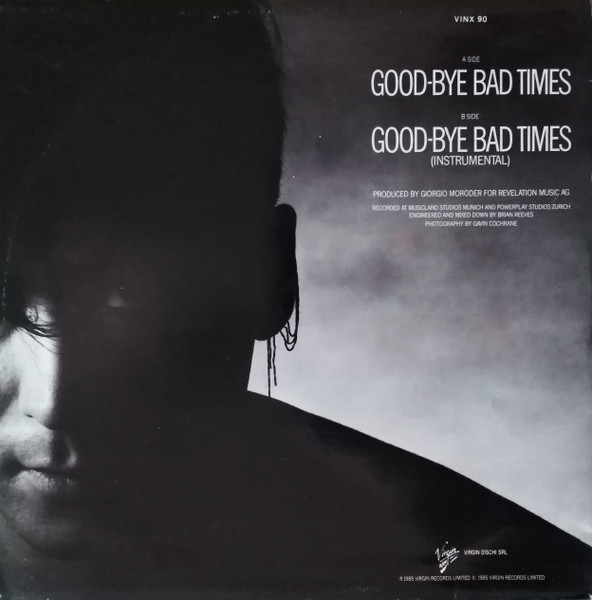 Philip Oakey & Giorgio Moroder - Good-Bye Bad Times | Virgin (VINX 90) - 2 Philip Oakey & Giorgio Moroder - Good-Bye Bad Times | Virgin (VINX 90) - 2