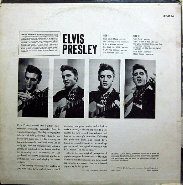 Elvis Presley - Elvis Presley | RCA Victor (LPE-1254) - 2