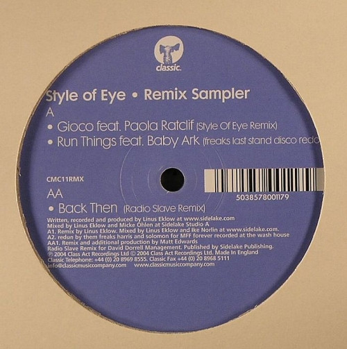 Style Of Eye - Remix Sampler | Classic (CMC11RMX) - 2 Style Of Eye - Remix Sampler | Classic (CMC11RMX) - 2