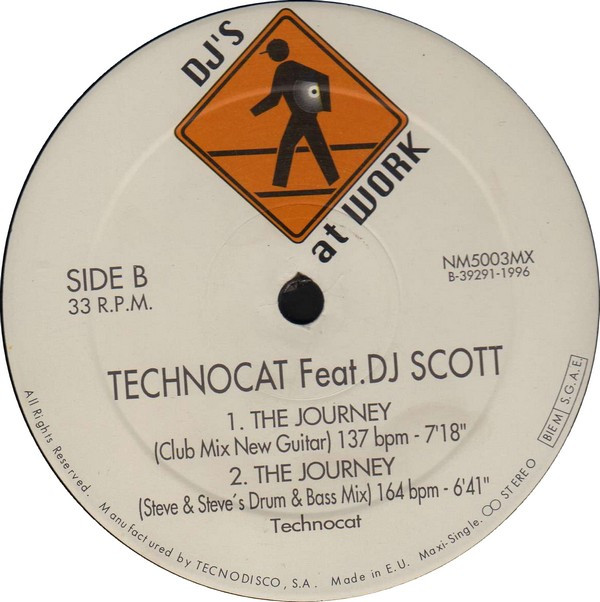 Technocat Feat. DJ Scott - The Journey | DJ's At Work (NM5003MX) - 3