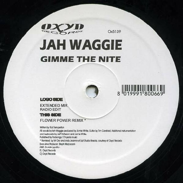 Jah Waggie - Gimme The Nite | Oxyd Records (Ox5139) - 3