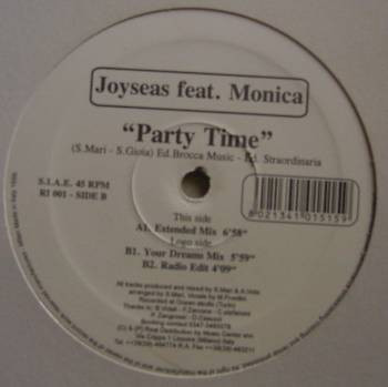 Joyseas Feat. Monica - Party Time | Real (RI 001) - main