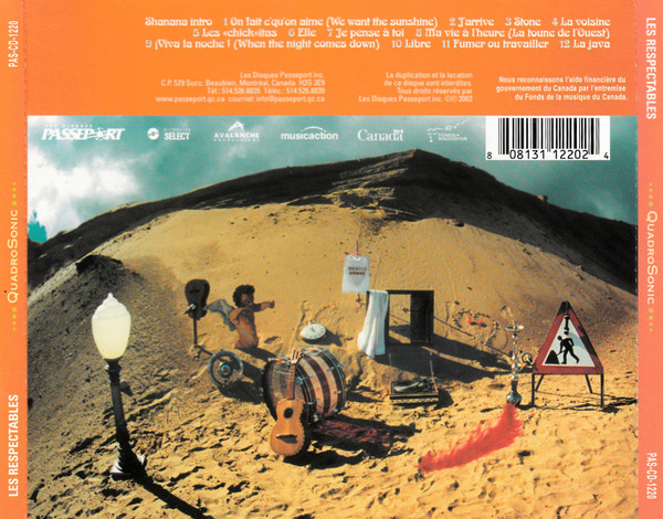 Les Respectables - QuadroSonic | Les Disques Passeport (PAS-CD-1220) - 2 Les Respectables - QuadroSonic | Les Disques Passeport (PAS-CD-1220) - 2