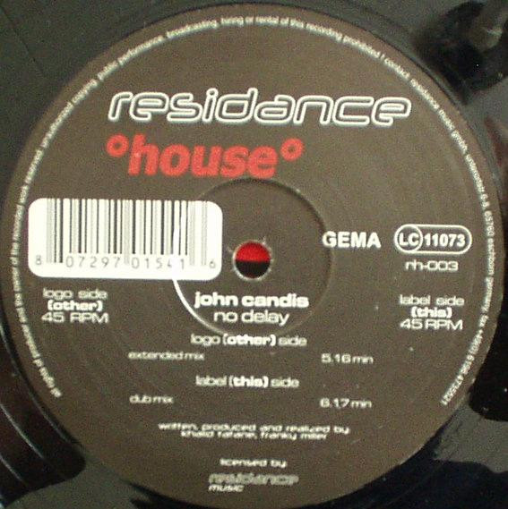 John Candis - No Delay | Residance House (rh-003) - main