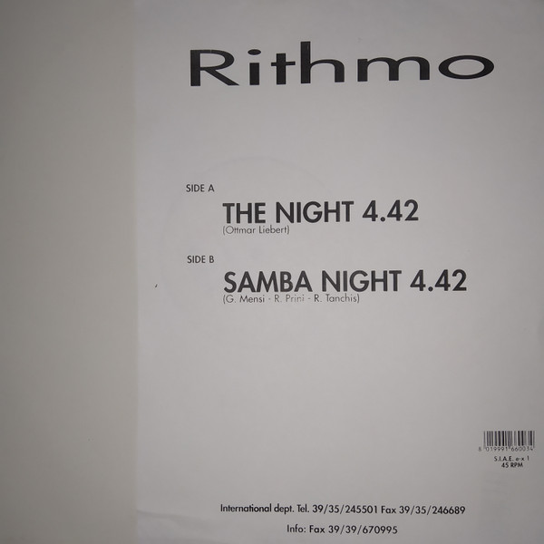Rithmo - The Night | EX (E-X 1) - 4