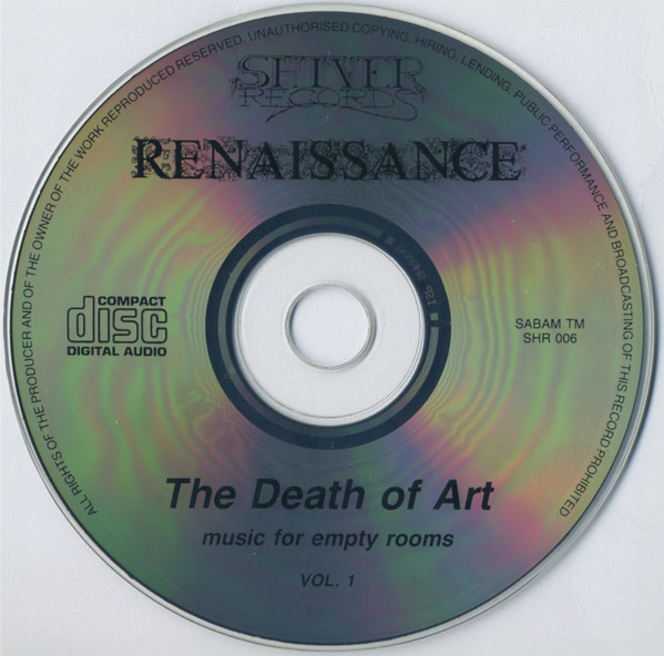 Renaissance - The Death Of Art (Music For Empty Rooms Vol. 1) | Shiver Records (SHR - 006) - 3